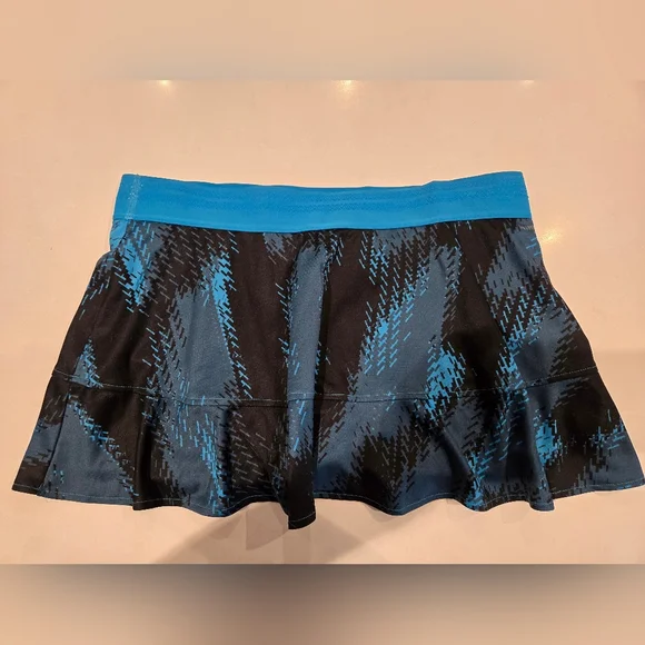 Adidas Blue Patterned Tennis Skirt Size XL - Picture 6 of 7